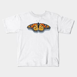 Monarch with shadow Kids T-Shirt